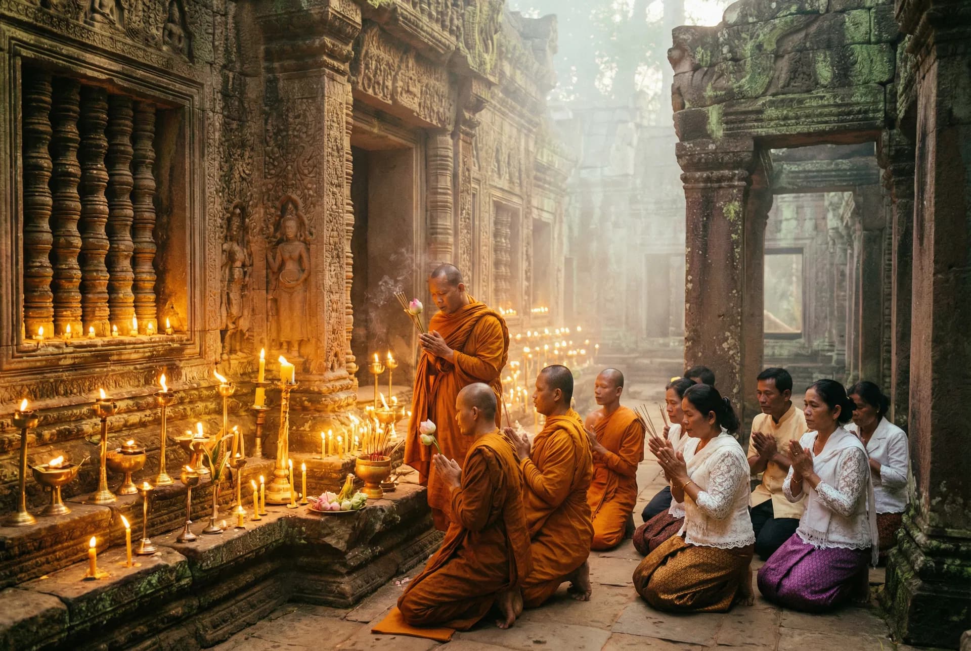 Sacred Buddhist Ceremony