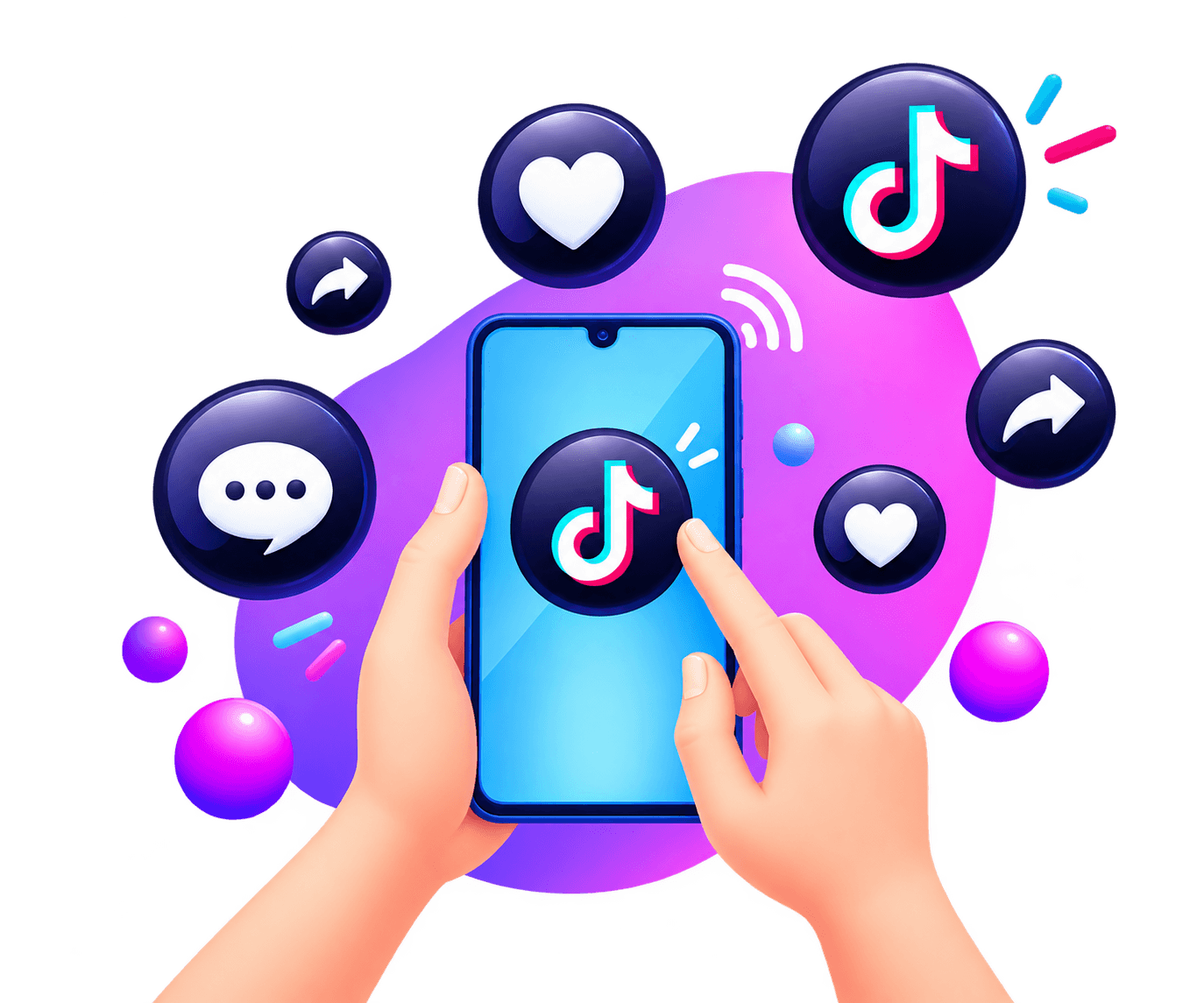 TikTok controller position