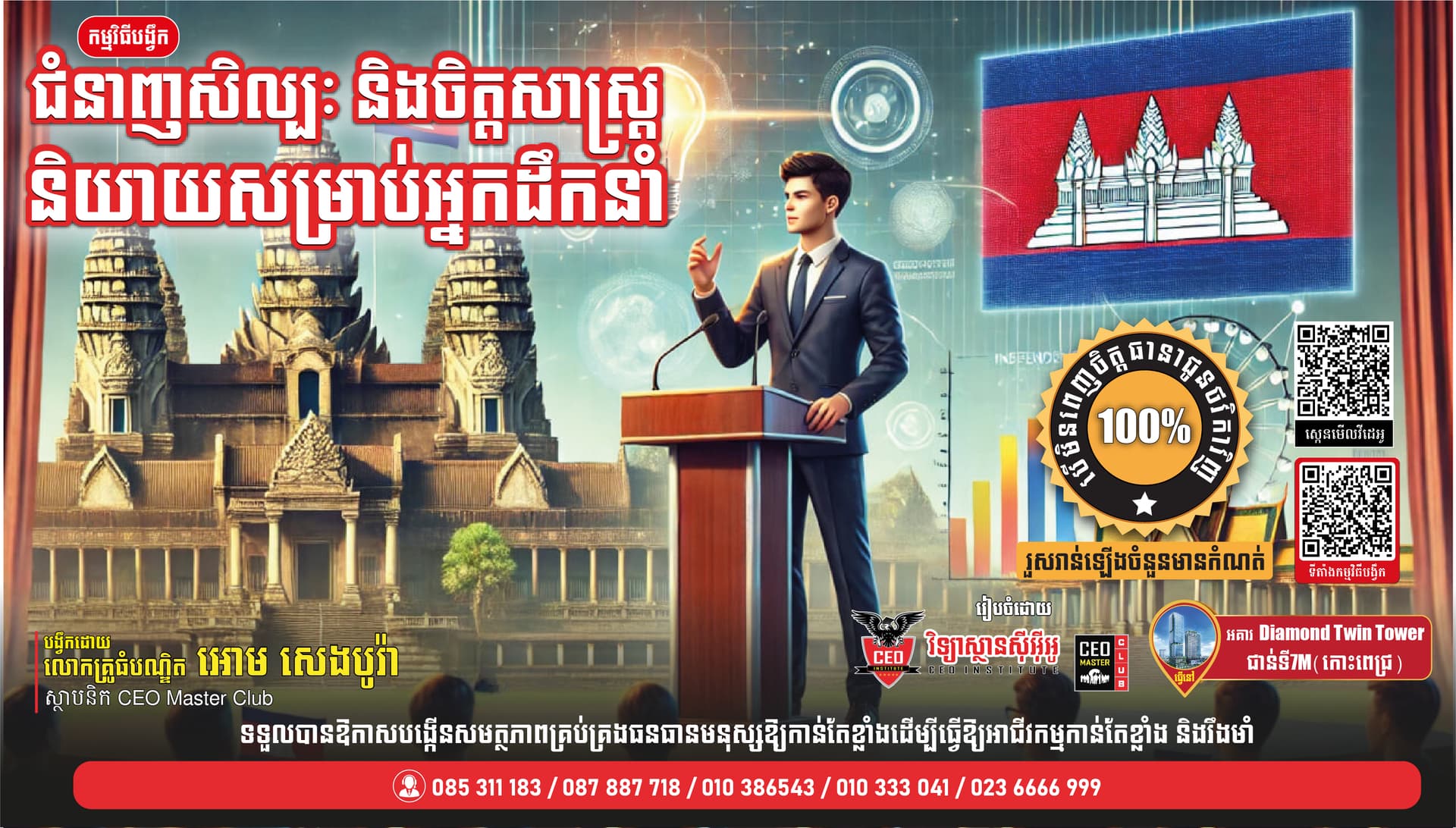 ជំនាញសិល្បៈ ចិត្តសាស្រ្តនិយាយសម្រាប់អ្នកដឹកនាំ